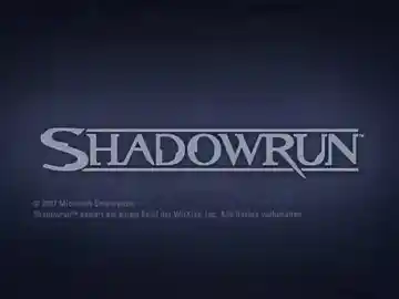 Shadowrun (USA) screen shot title